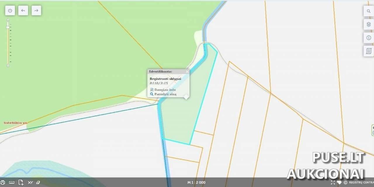Žemės sklypas Sklypai Pavytinė, Antakalnis, 20258 Ukmergė District Municipality, Lithuania 1