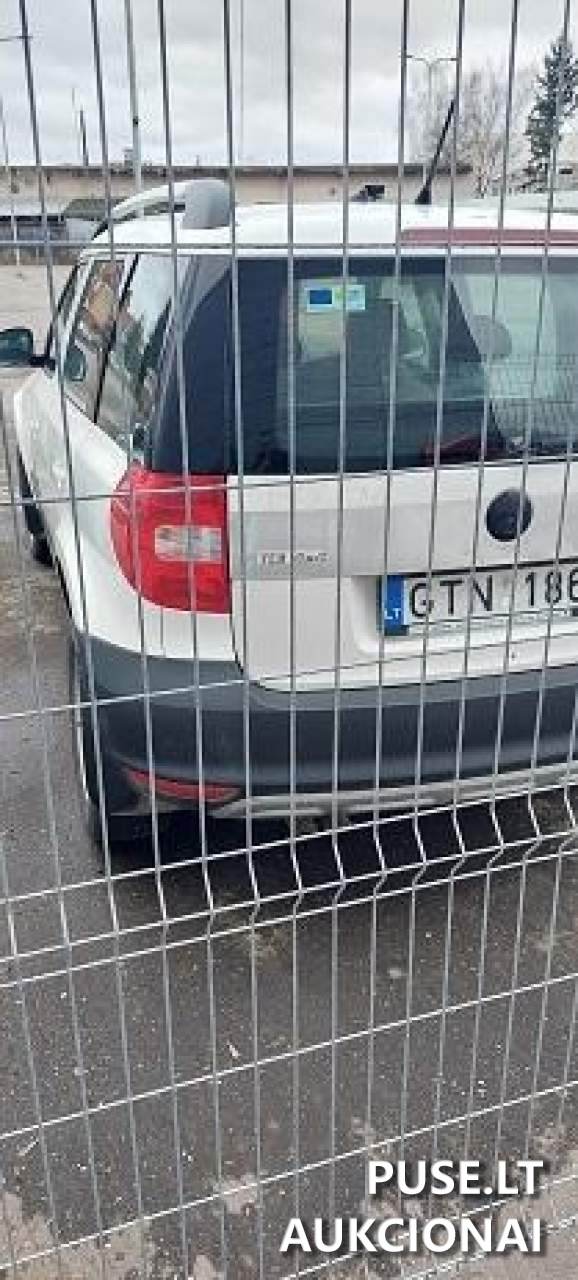 Škoda Yeti Keleivinis automobilis 4