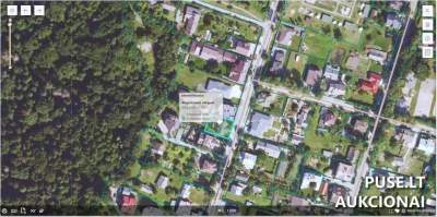 Žemės sklypas 0.0503 ha Vilniuje, J. Kolaso g. 10, pradinė kaina 256800 EUR