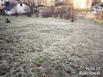 Valstybinės žemės sklypas Telšiuose, Kauno g. 18A, pradinė kaina 17040 EUR - Parduodamas viešame aukcione