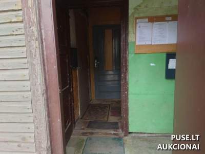 Parduodamas 1/1 dalies butas Šakiuose, Kęstučio g. 28, pradinė kaina 4410 EUR