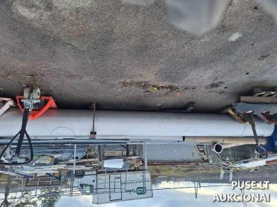 Nerūdijančio plieno vamzdžiai 780 kg aukcionas Vilniaus r. nuo 1035 EUR