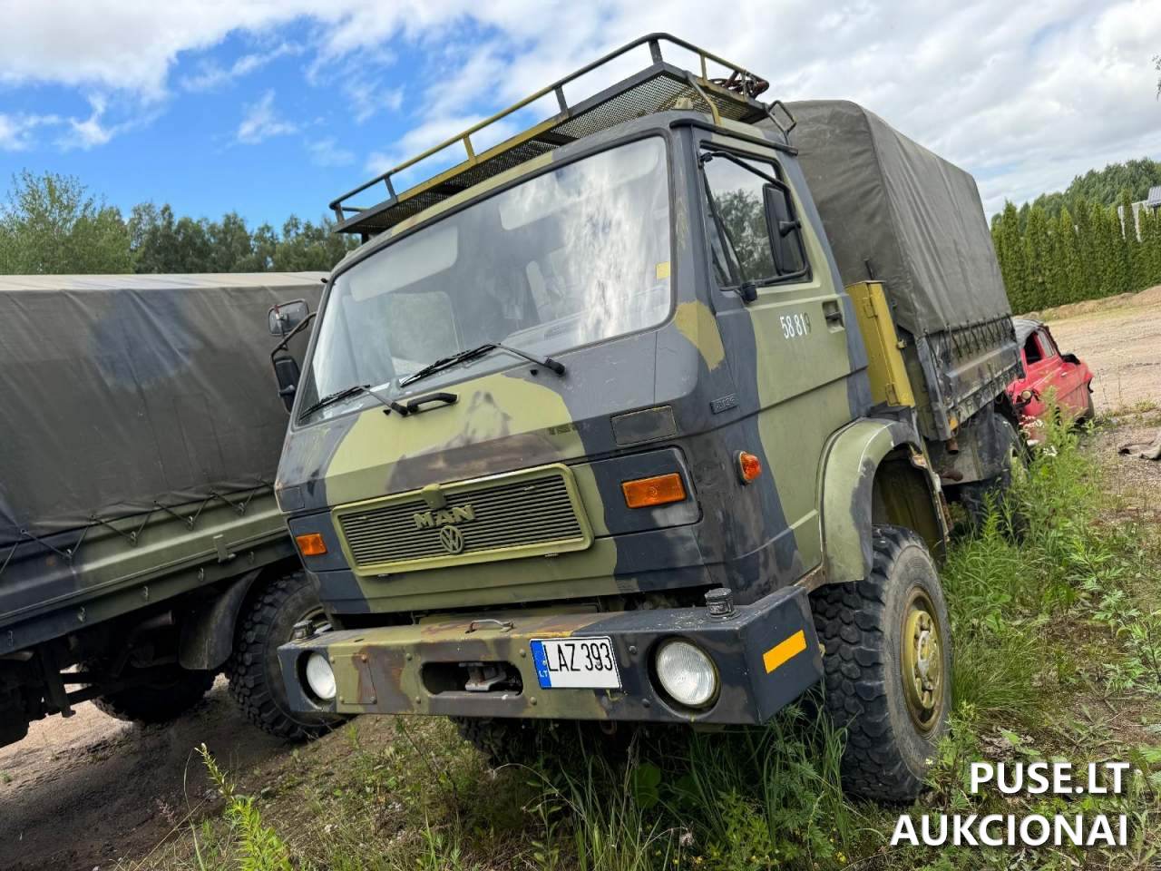 MAN-VW 8.136 FAE Krovininis automobilis nuo 3,5t. iki 12t. 2