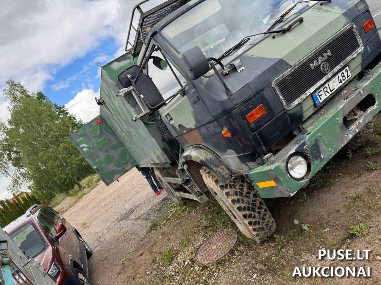 VW-MAN 8.150 Krovininis automobilis nuo 3,5t. iki 12t. 3