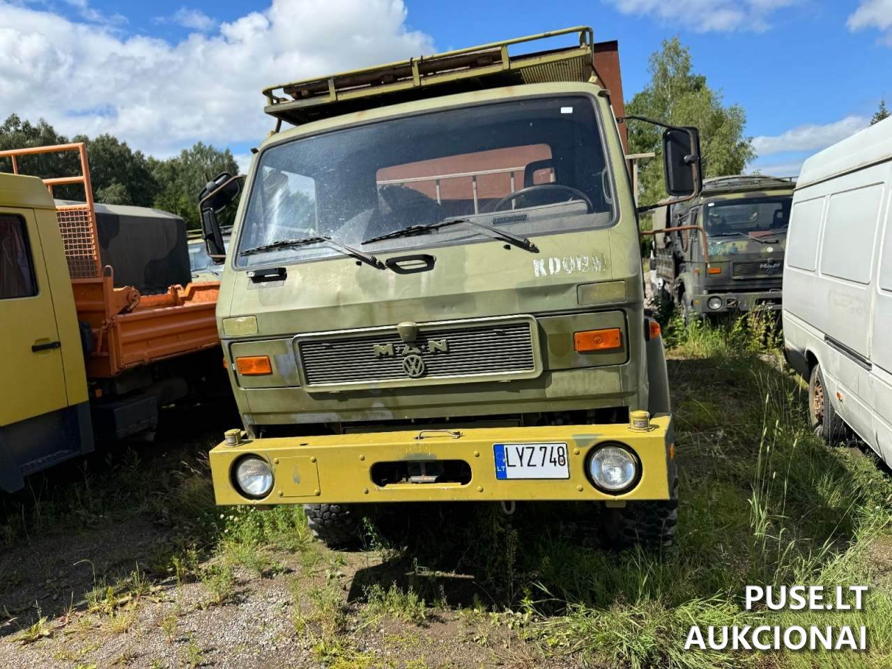 MAN 8.136 FAE Krovininis automobilis nuo 3,5t. iki 12t. 2
