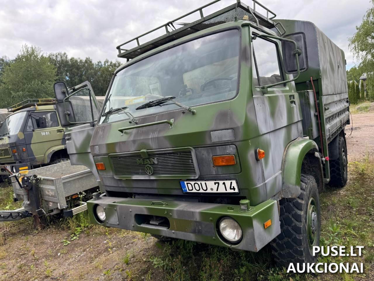VW-MAN 8.150 Krovininis automobilis nuo 3,5t. iki 12t. 2
