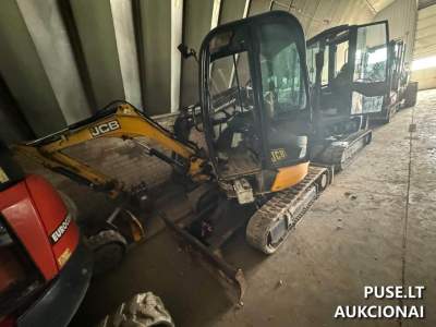Mini ekskavatorius JCB 8025 ZTS 2015 m. parduodamas aukcione pradedant nuo 17000 EUR Šiauliuose