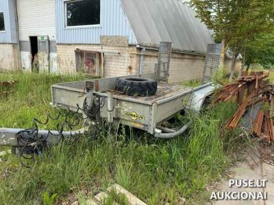 2011 m. priekaba HUMBAUR O3-DCT Šiauliuose - Pradinė kaina 5000 EUR