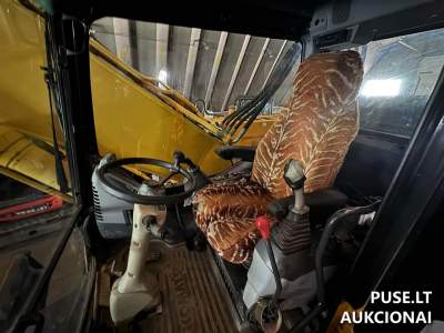 Mobilaus ratinio ekskavatoriaus Komatsu PW 200-7 aukcionas Šiauliuose nuo 45000 EUR