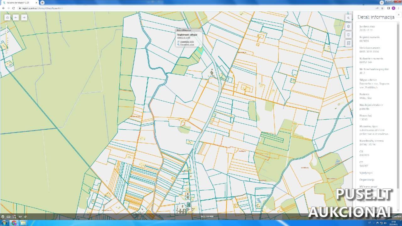 Žemės sklypas Sklypai Raguvos sen., 38147 Panevėžio r. sav., Lithuania 1