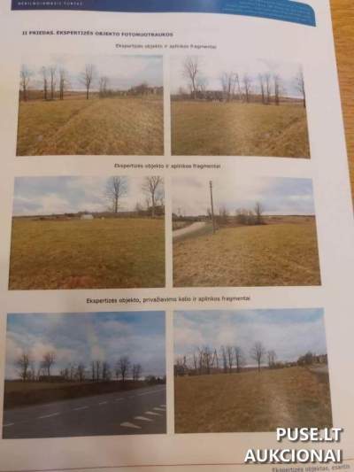 Parduodamas žemės ūkio paskirties sklypas Rietavo savivaldybėje, Medingėnų kaime, pradinė kaina 720 EUR