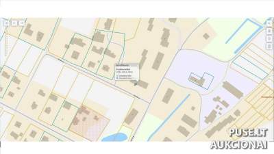 1/2 dalis 2 kambarių buto Joniškio rajone, Žvelgaičių kaime, pradinė kaina 849 EUR