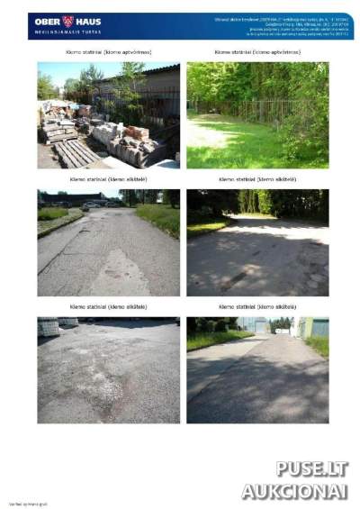 33/50 dalis administracinio pastato Panevėžyje Staniūnų g. 83, pradinė kaina 200000 EUR