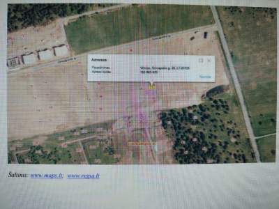 Žemės sklypas Vilniuje, Grinapolio g. 28, 0.1056 ha, parduodamas aukcione už 236000 EUR