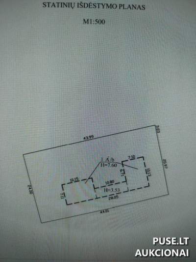 Žemės sklypas Vilniuje, Grinapolio g. 26, 0.1056 ha, pradinė kaina 236000 EUR