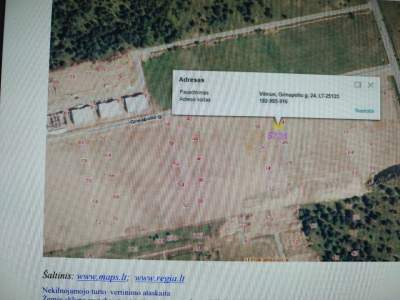 Žemės sklypas Vilniuje, Grinapolio g. 24, 0.1056 ha, 236000 EUR - Antstolių varžytynės