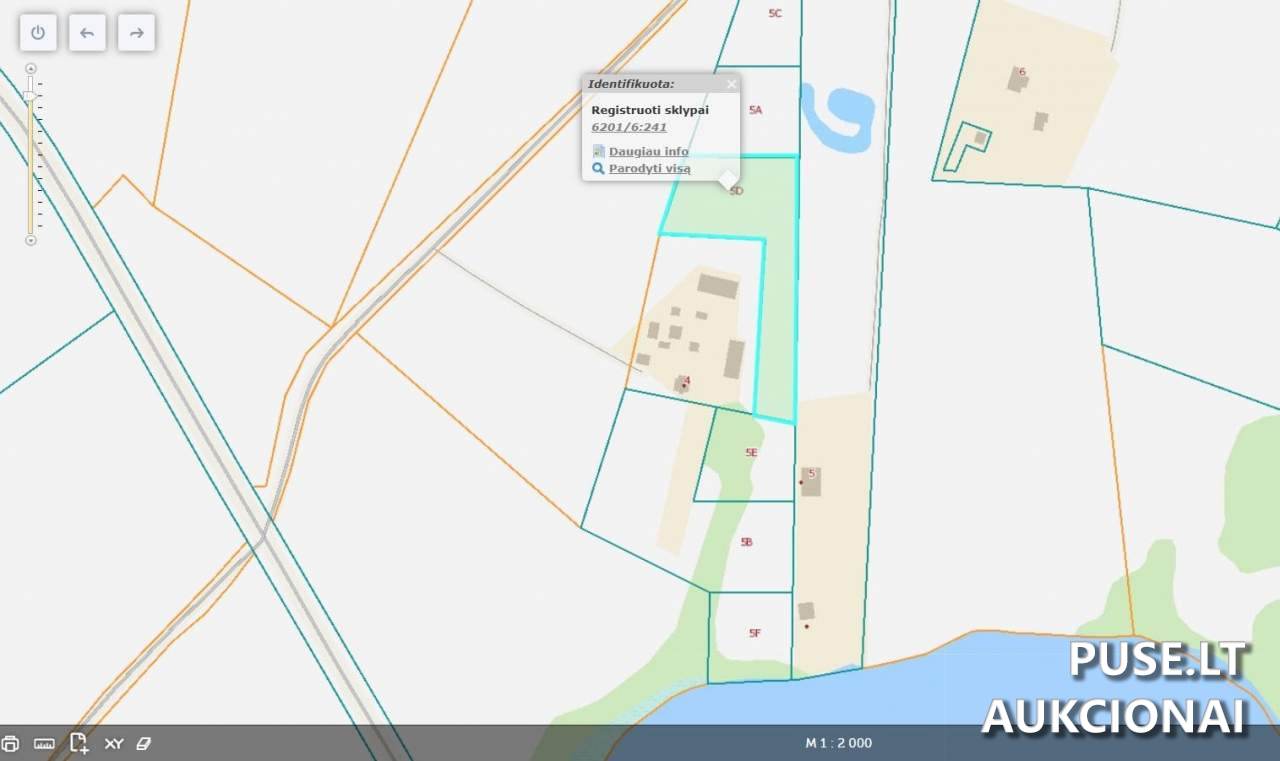 Žemės sklypas Sklypai Gaidamonių ež., 33311, Lithuania 2