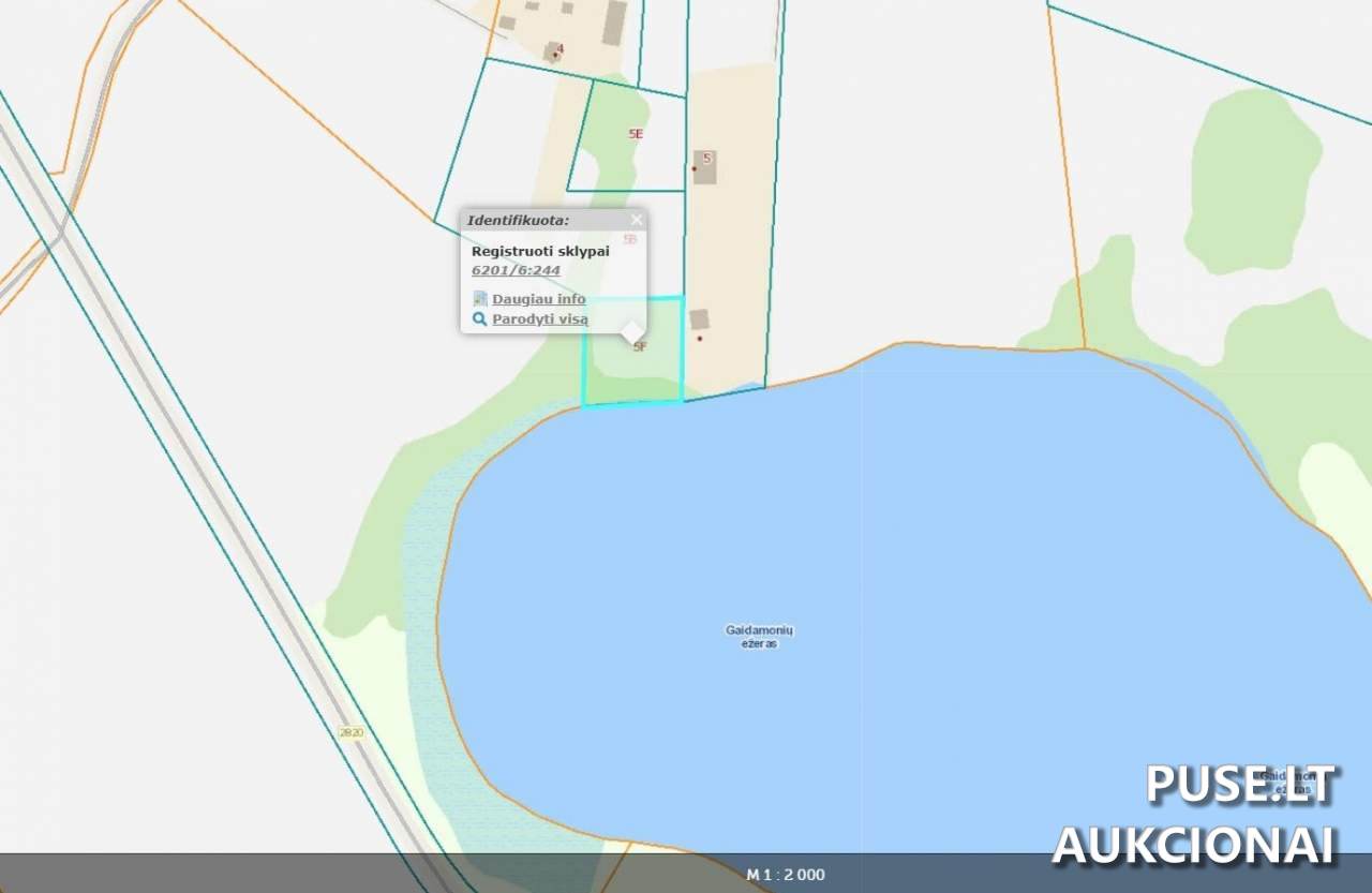 Žemės sklypas Sklypai Gaidamonių ež., 33311, Lithuania 2