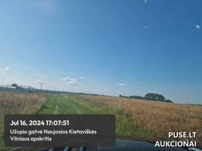 Žemės ūkio paskirties sklypas Elektrėnų sav., Naujųjų Kietaviškių k. 2400 EUR pradinė kaina