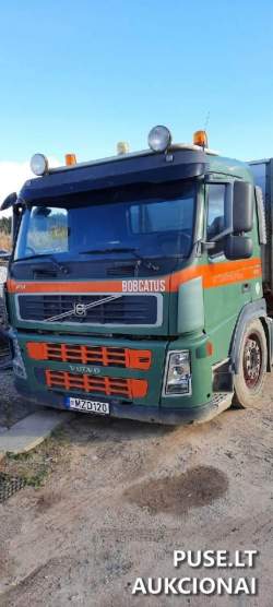 Krovininis automobilis virš 12 t. - Transporto priemonė -  savivartis VOLVO FM 480 8x4
