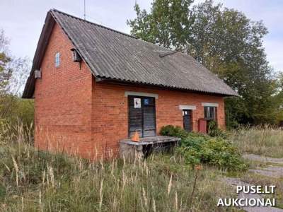 Garažas ir ūkiniai pastatai su 1.1690 ha žemės sklypu Kupiškio r. sav., Aleksandrijoje, pradinė kaina 24942 EUR