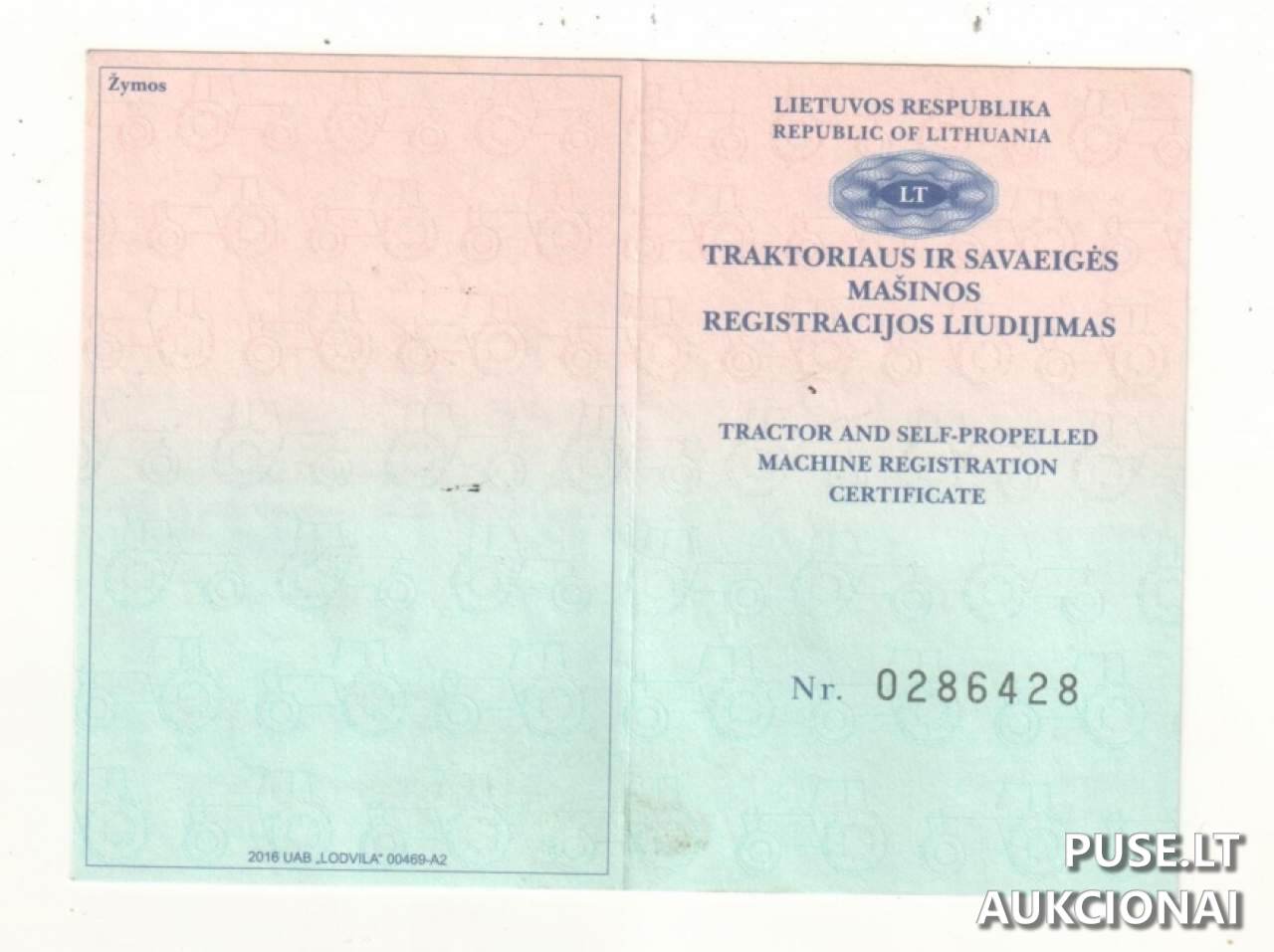 Medvežė Komatsu 830.3 Inv. Nr. 03-2389 Traktoriai, savaeigės mašinos, priekabos, puspriekabės 3