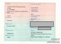 Traktoriai, savaeigės mašinos, priekabos, puspriekabės - Medvežė Komatsu 830.3 Inv. Nr. 03-2389