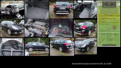 Subaru Legacy Outback 2.5i CVT automobilis aukcione Kauno r. nuo 4300 EUR