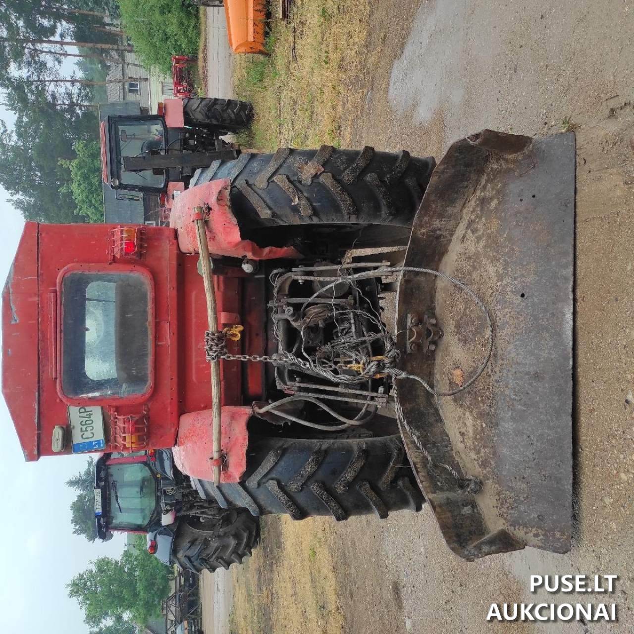 Traktorius T-40 AM kartu su kuro lygio matuokliu Inv. Nr. 404000006621   404000004486  06-02-103 Traktoriai, savaeigės mašinos, priekabos, puspriekabės 3