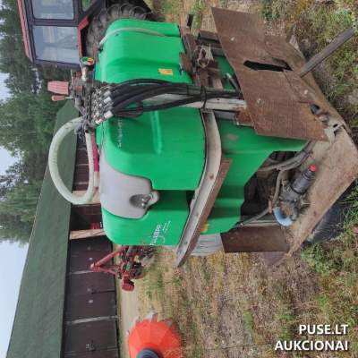 Traktorinis purkštuvas SIRIO 600C Ignalinoje pradinė kaina 120 EUR - Valstybės įmonės aukcionas