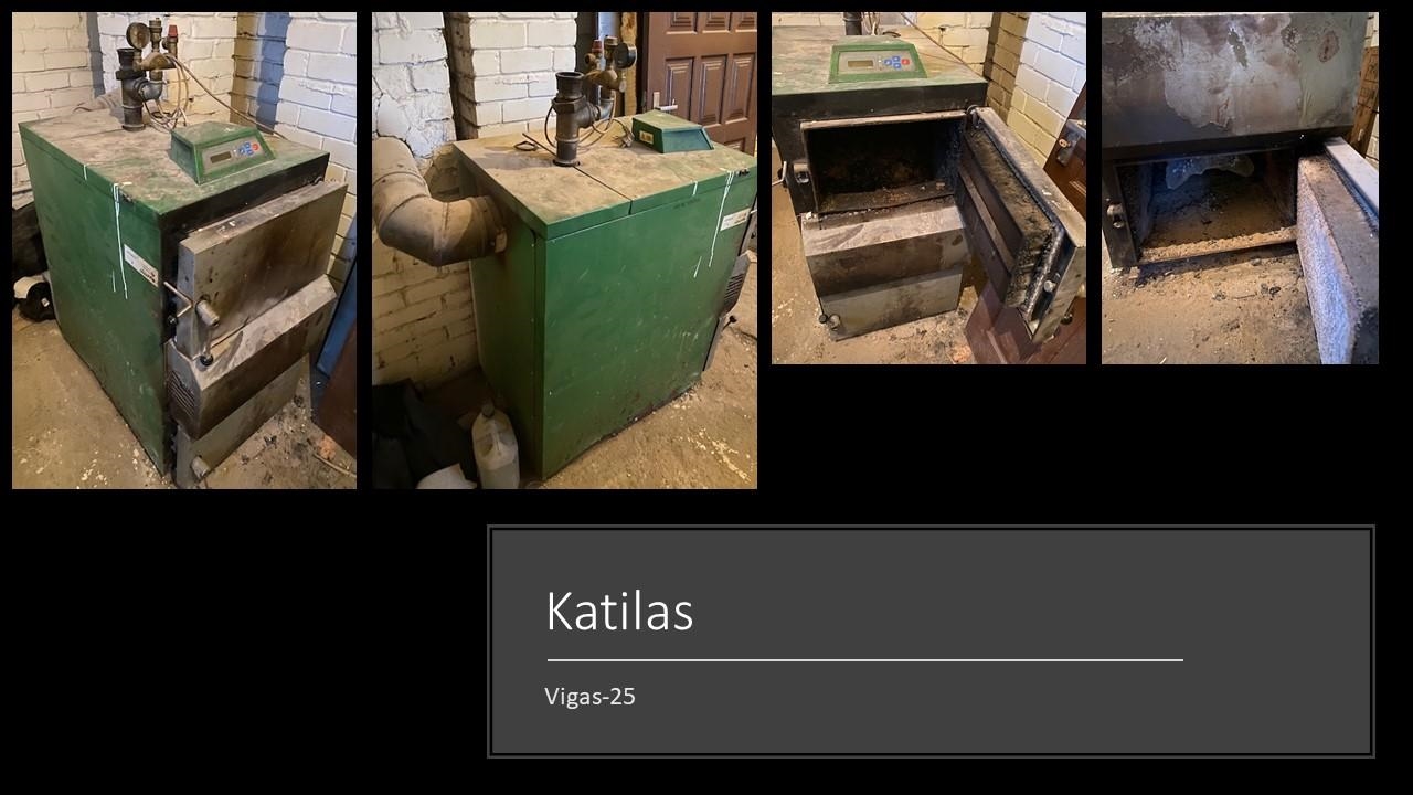 Kieto kuro katilas VIGAS 25 KW Inv. Nr.	14-180511 Kitas turtas 4