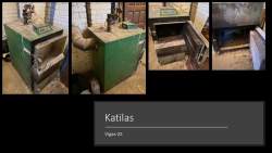 Kitas turtas - Kieto kuro katilas VIGAS 25 KW Inv. Nr.	14-180511