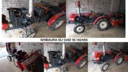 Kitas turtas - ŽŪ trakt. SHIBAURA SU134 D Inv.nr. 18-142456