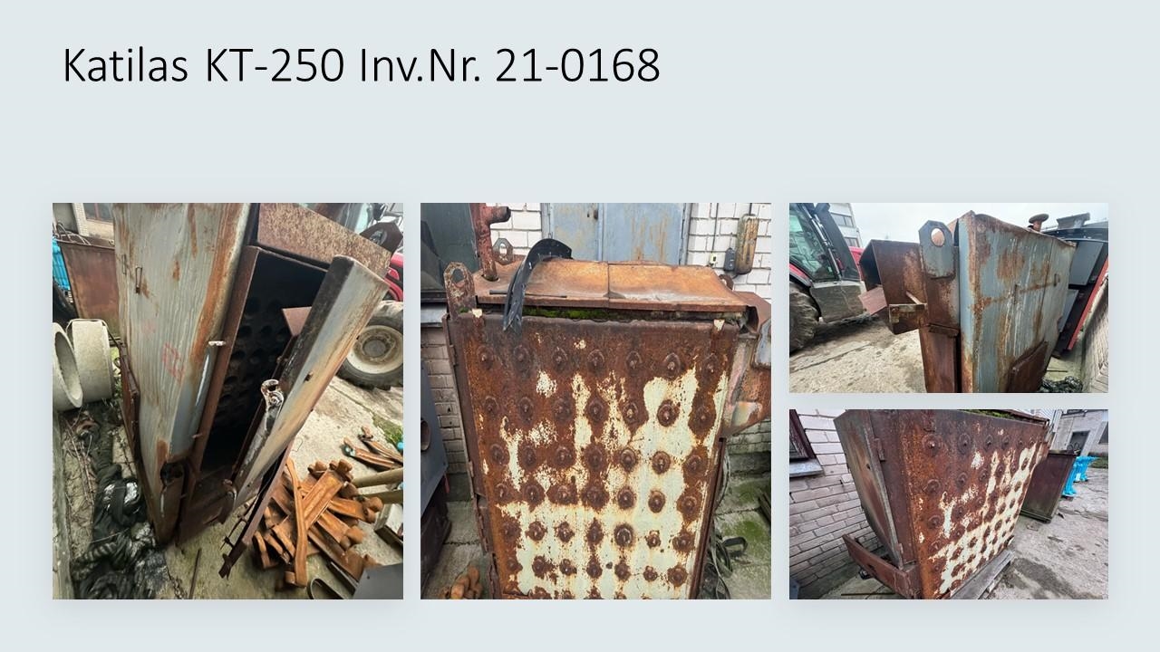 Katilas KT-250	 Inv. Nr.  21-0168 Kitas turtas 2