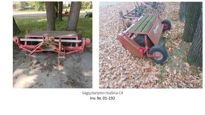 Vagų darymo mašinos C4 aukcionas Alytuje nuo 180 EUR