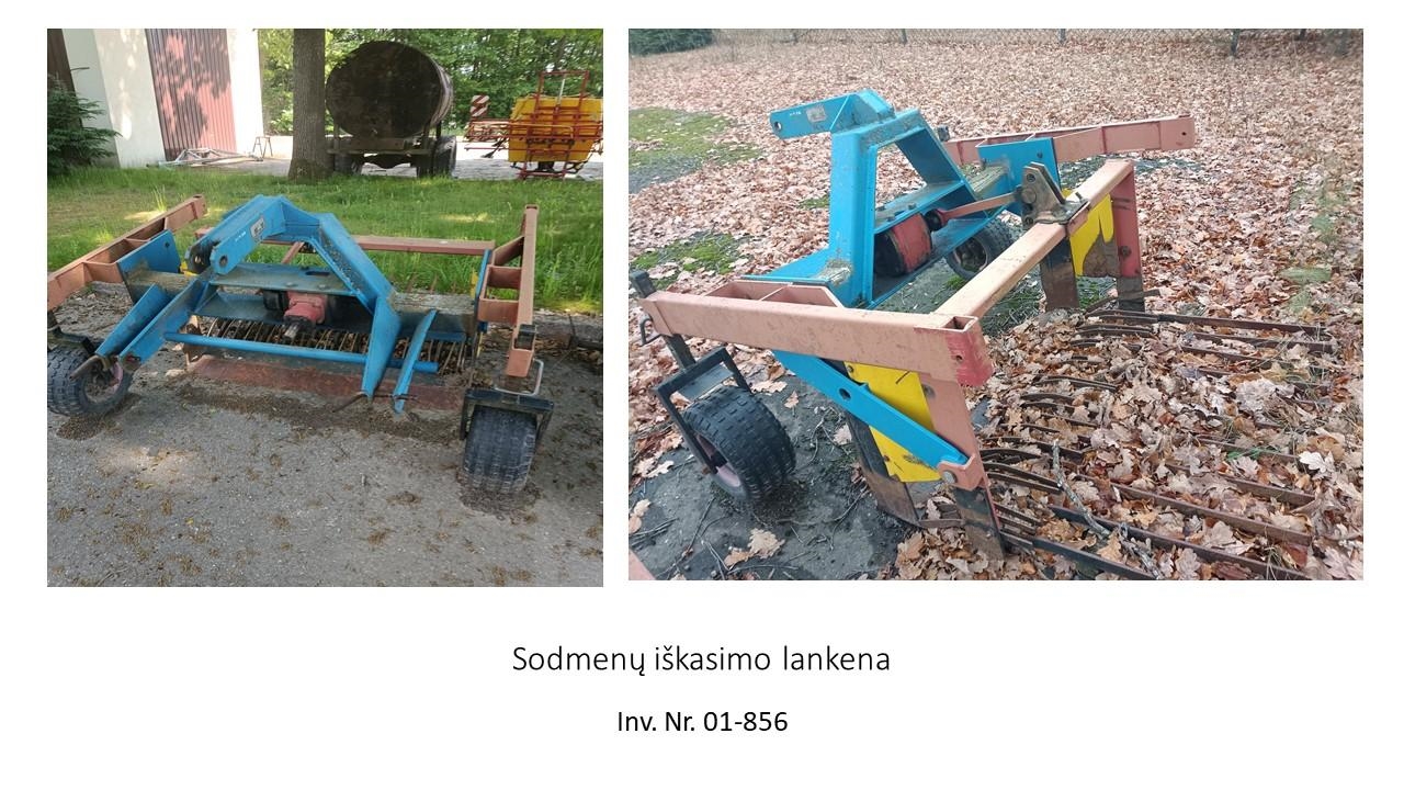 Sodmenų iškasimo lankena Inv. nr. 01-856 Kitas turtas 2