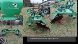 Mašinos ir įrengimai - Dvidiskė dirvos ruošimo freza TPF-2U	Inv. nr. 23-42102