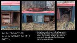 Kitas turtas - Katilas Kalvis 2-30 kairinis	Inv. Nr. 23-41119