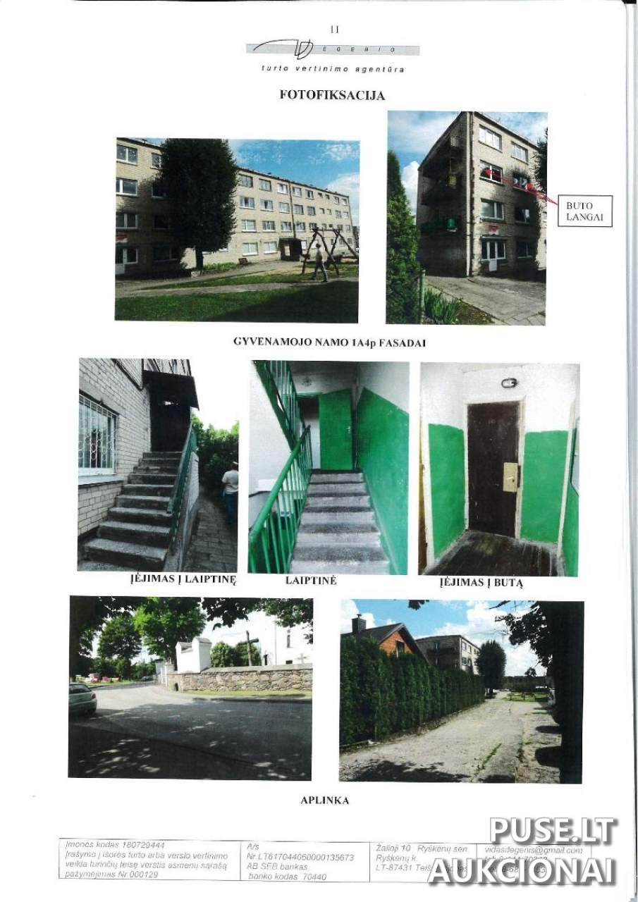 Butas Patalpos/Butai Bažnyčios g. 13, 89491 Viekšniai, Lithuania 1