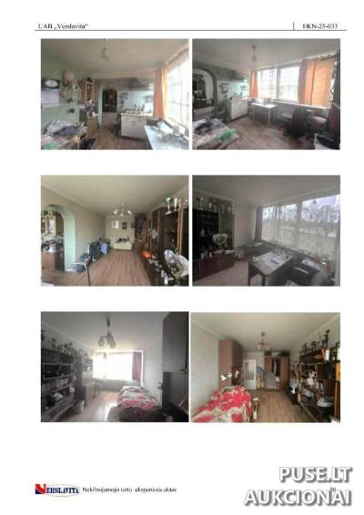 Pirmosios kategorijos butas Kėdainių mieste, Šėtos g. 116, pradinė kaina 13600 EUR