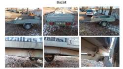 Traktoriai, savaeigės mašinos, priekabos, puspriekabės - Priekaba bazaltas Inv. Nr. 28-12-20-334