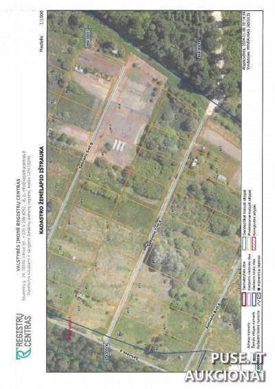 Žemės sklypas Pakruojo rajone 0.06 ha mėgėjų sodui, pradinė kaina 636 EUR