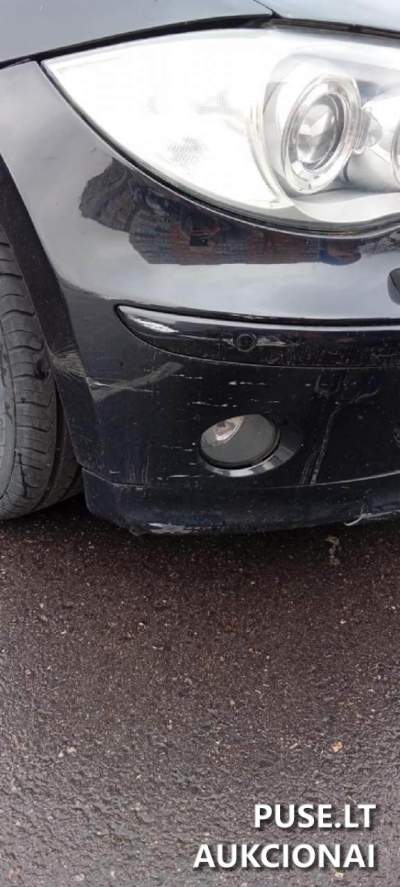 Turtinė teisė į BMW 120D automobilį, pradinė kaina 1600 EUR, vykdant antstolių varžytynes