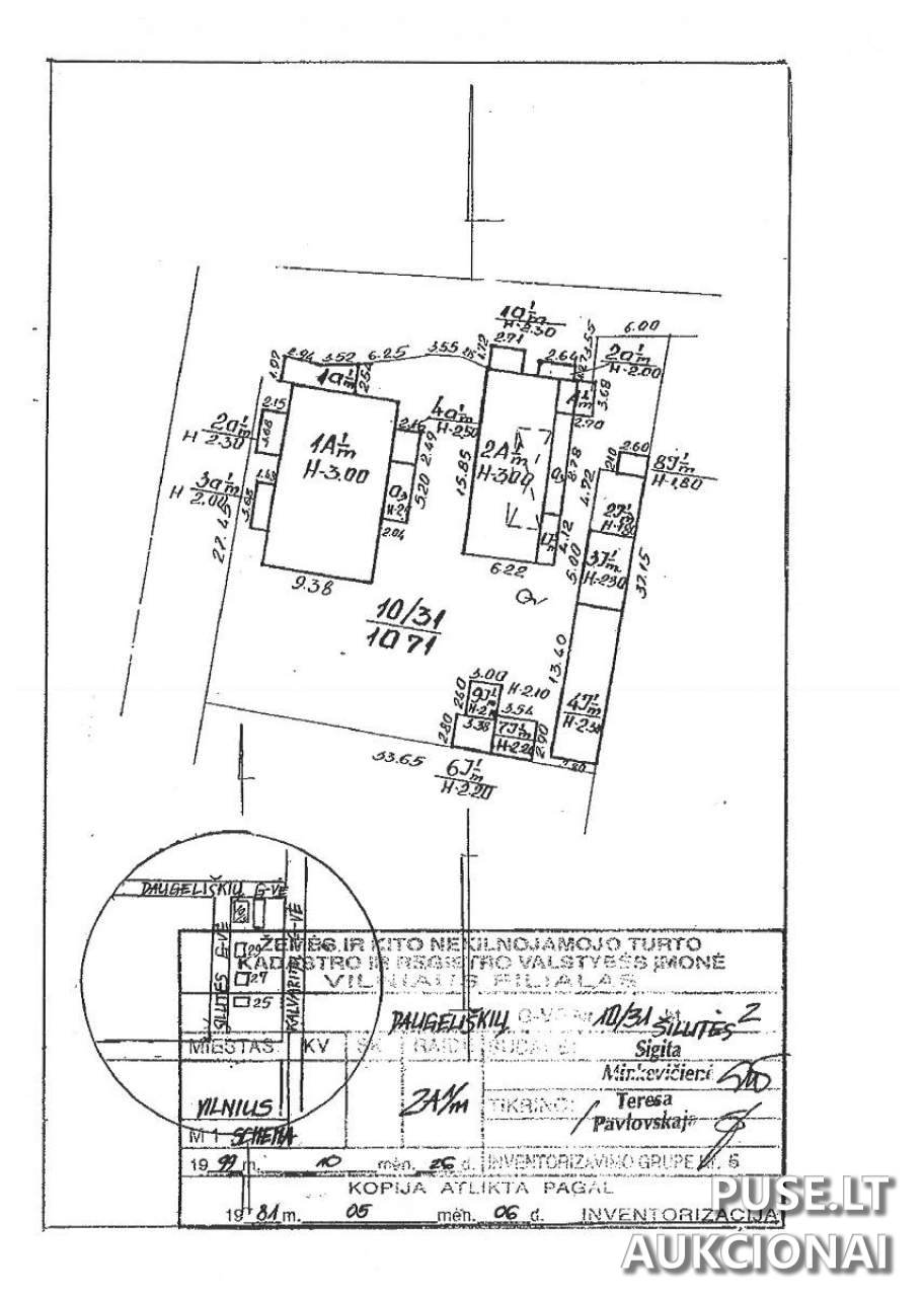 Butas Patalpos/Butai Daugėliškio g. 10, 09302 Vilnius, Lithuania 1