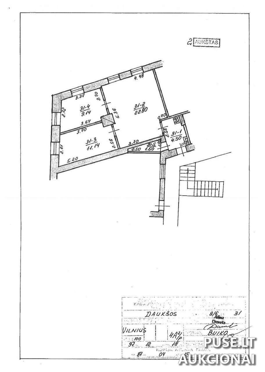 Butas Patalpos/Butai M. Daukšos g. 8A, Vilnius, 02102 Vilniaus m. sav., Lithuania 7