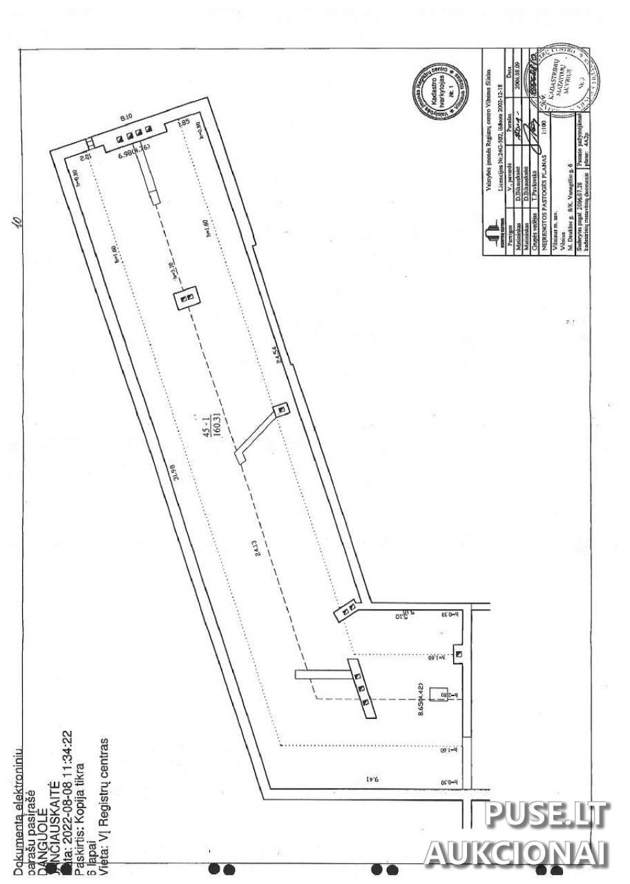 Neįrengta pastogė Patalpos/Butai M. Daukšos g. 8A, Vilnius, 02102 Vilniaus m. sav., Lithuania 1