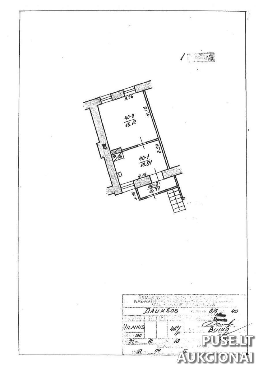Butas Patalpos/Butai M. Daukšos g. 8A, Vilnius, 02102 Vilniaus m. sav., Lithuania 1