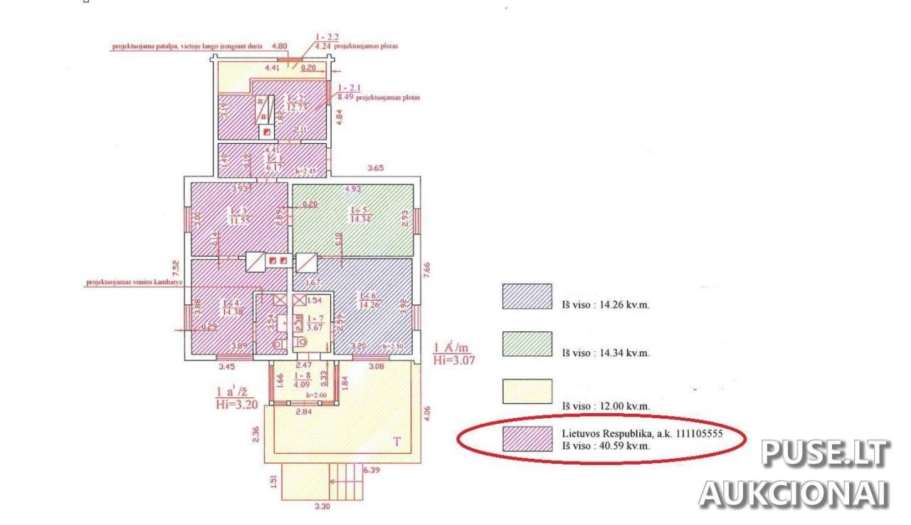 Gyvenamasis namas Pastatai Geležinkelio g. 24, 11236 Grigaičiai, Lithuania 3