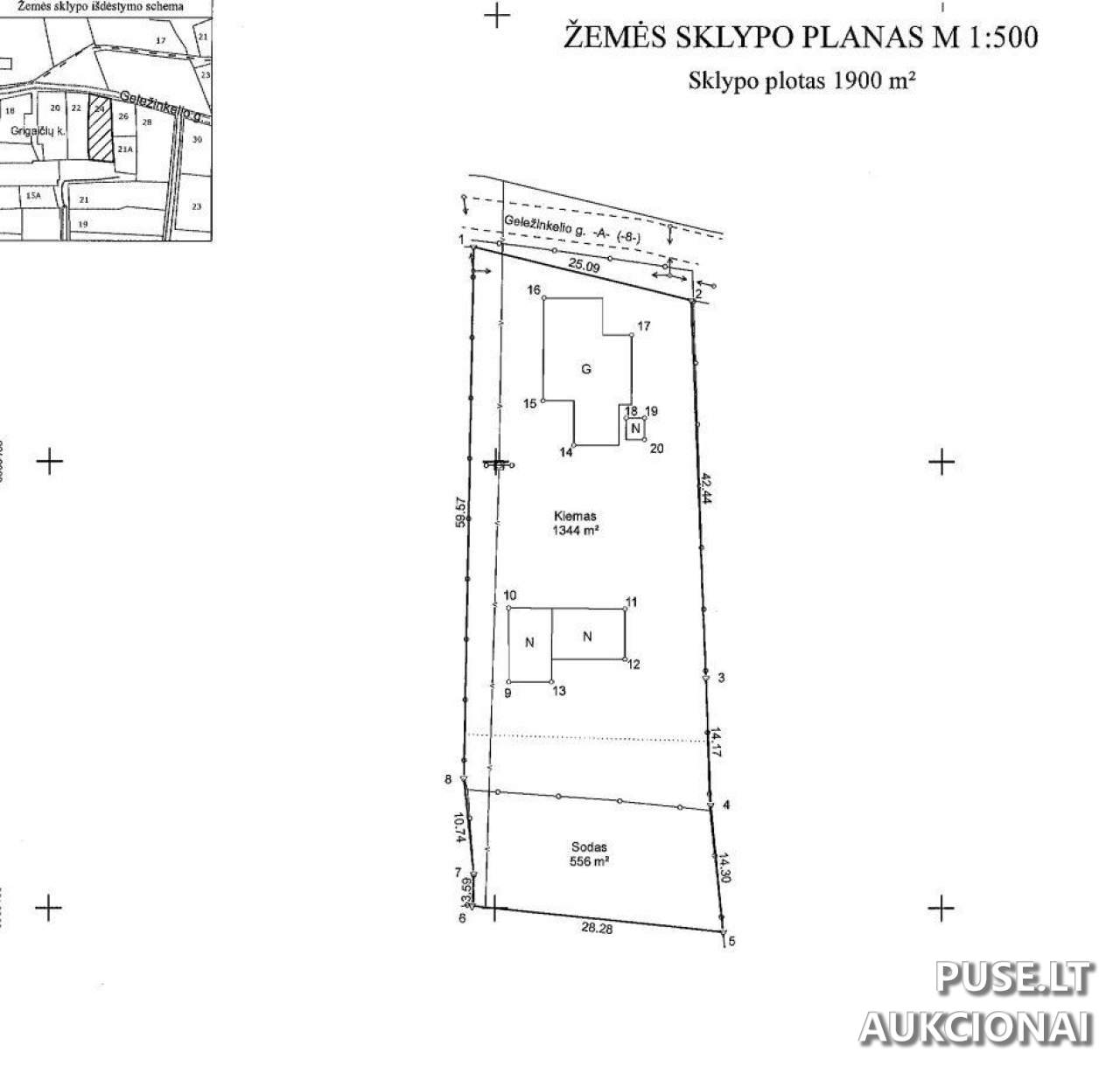 Gyvenamasis namas Pastatai Geležinkelio g. 24, 11236 Grigaičiai, Lithuania 5