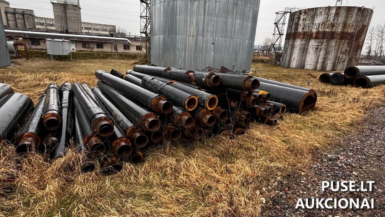 Metaliniai vamzdžiai apjuosti šilumine izoliacine medžiaga Kitas turtas 3